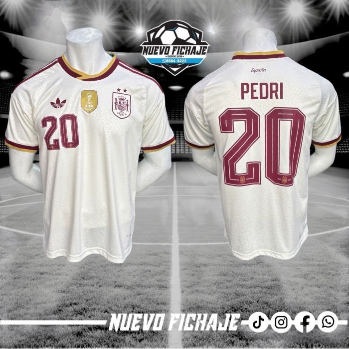 . m Pedri Adulto España visita Mundial 2026 2 estrellas Fan - Imagen 1