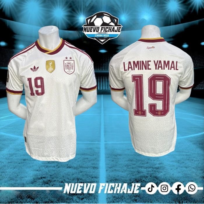 Lamine Yamal Adulto España visita Mundial 2026 2 estrellas Fan - Imagen 1