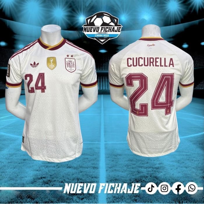 Cucurella Adulto España Visita Mundial 2026 2 estrellas player - Imagen 1