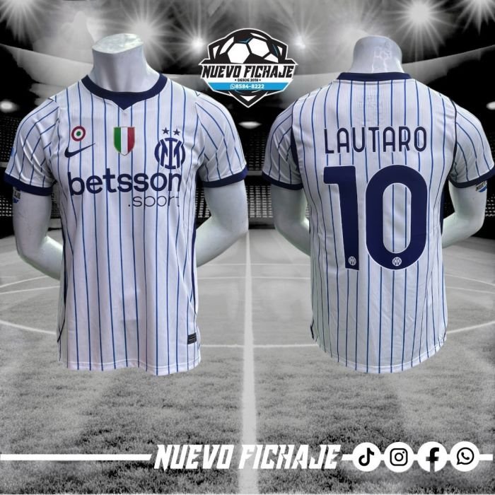 Photoroom_20260821_101037 a. m Lautaro Adulto Inter Milan Visita 26/27 Fan - Imagen 1