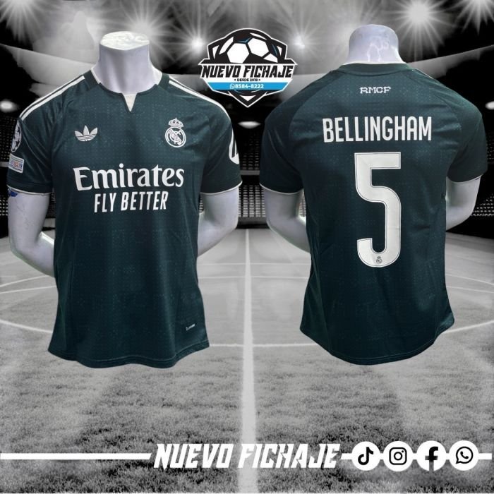 Photoroom_20260821_101806 a. m Bellingham Adulto Real Madrid Visita 26/27 Fan - Imagen 1