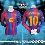 Lamine Yamal Adulto Barcelona local 26/27 Manga Larga Player