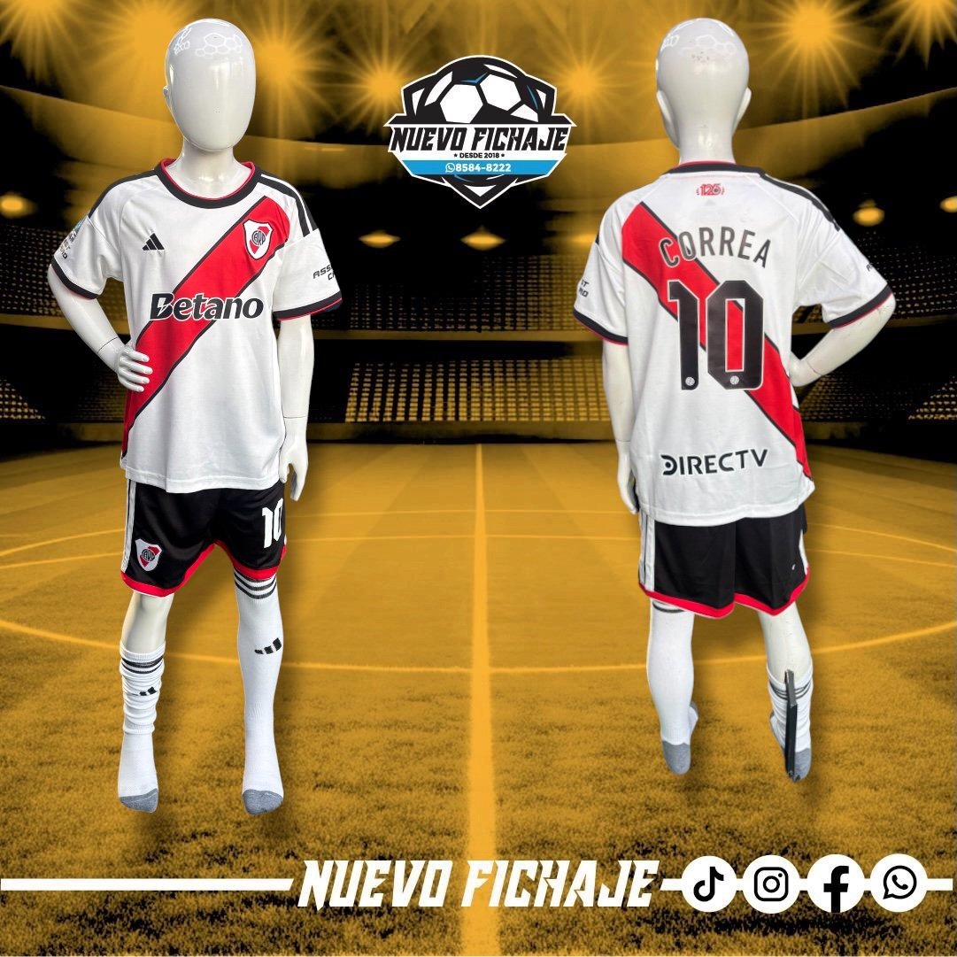 Photoroom_20260822_93827 a. m Correa niño River Plate 26/27 Local - Imagen 1