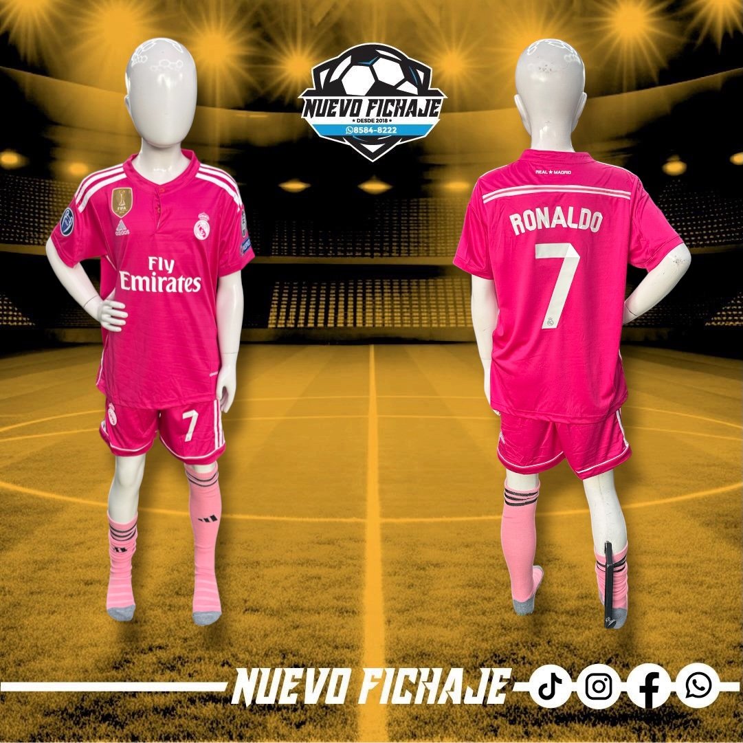 CR7retroRMniño Cristiano Ronaldo niño Real Madrid visita 14/15 - Imagen 1