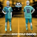 Lamine Yamal niño Barcelona tercera equipacion 26/27