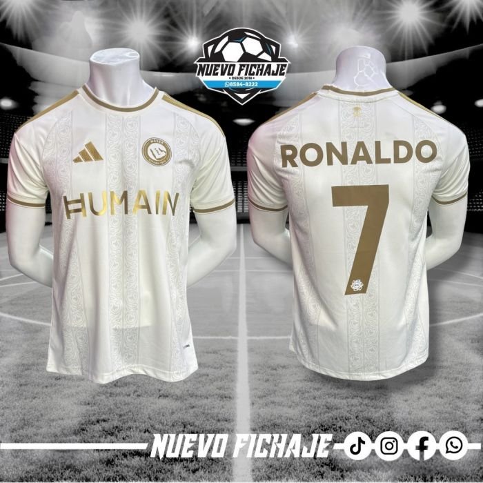 Photoroom_20261009_30730 p. m Cristiano Ronaldo Adulto Al Nassr tercera equipacion 26/27 Fan - Imagen 1